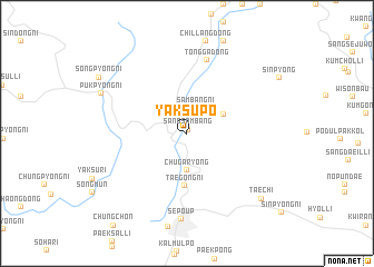 map of Yaksup\