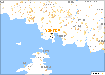 map of Yaktae