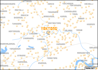 map of Yak-tong