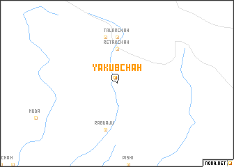 map of Yakub Chāh