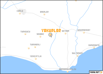 map of Yakuplar