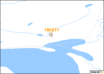 map of Yakuty