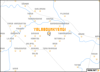 map of Yalaboumkyendi