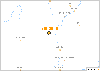 map of Yalagua