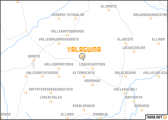 map of Yalagüina