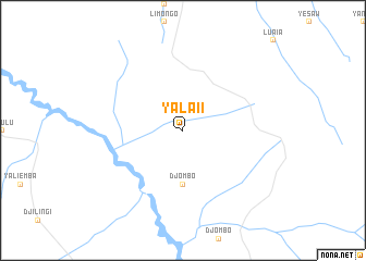 map of Yala II