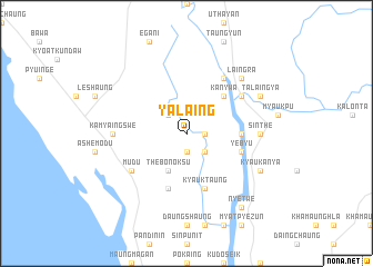 map of Yalaing