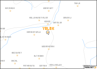 map of Yalak