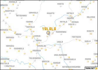 map of Yalala