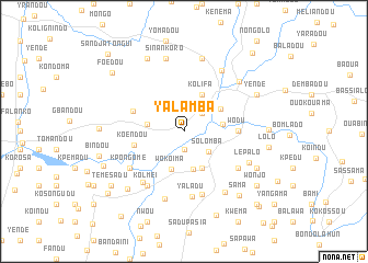 map of Yalamba