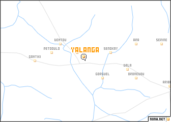 map of Yalanga