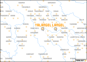 map of Yalangel