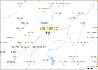 map of Yalangoz