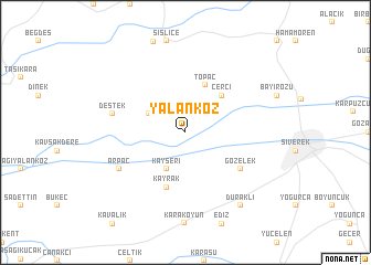 map of Yalankoz