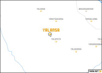 map of Yalansa