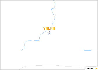 map of Yalan\