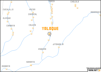 map of Yalaque