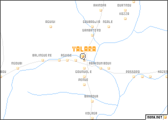 map of Yalara