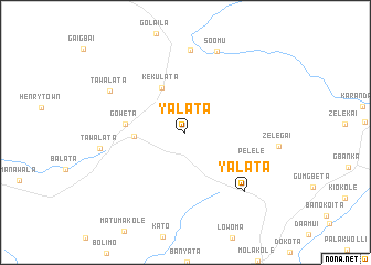 map of Yalata