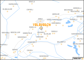 map of Yalavadzh