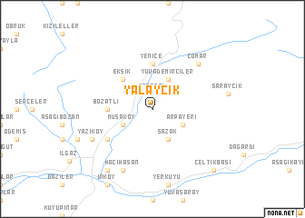 map of Yalaycık