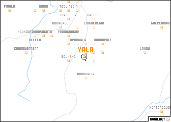 map of Yala