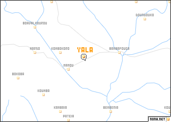 map of Yala