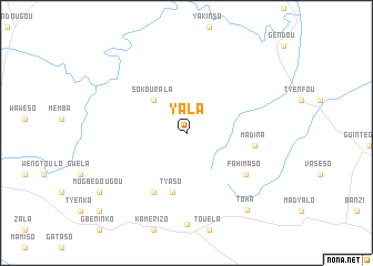 map of Yala