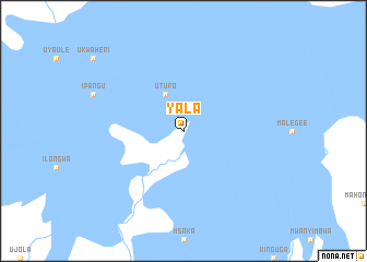 map of Yala
