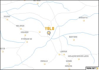 map of Yala