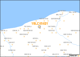 map of Yalçınköy