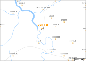 map of Yaléa