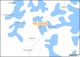 map of Yale Garu