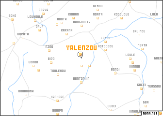 map of Yalenzou