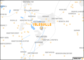 map of Yalesville