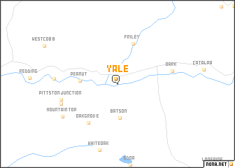 map of Yale