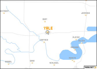 map of Yale