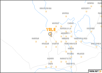 map of Yale