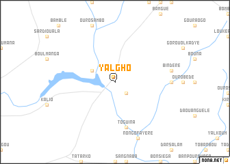 map of Yalgho