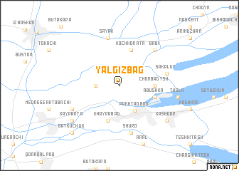 map of Yalgizbag