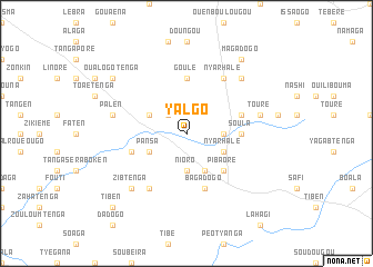 map of Yalgo