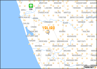 map of Ya-liao