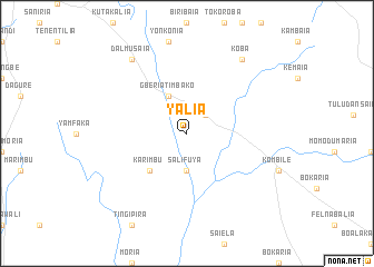 map of Yalia