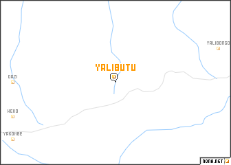 map of Yalibutu