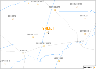 map of Yaliji
