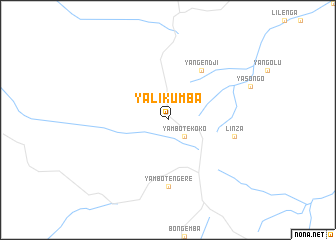 map of Yalikumba