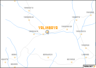map of Yalimbaya