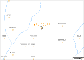 map of Yalingufa