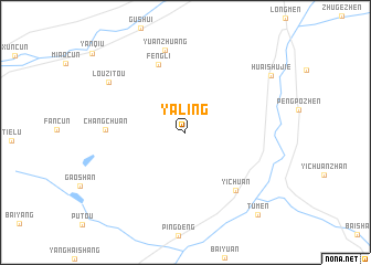 map of Yaling