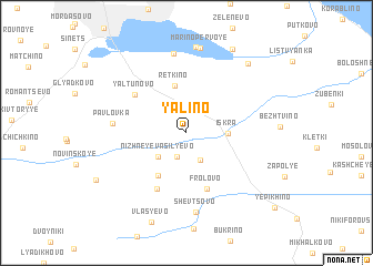 map of Yalino